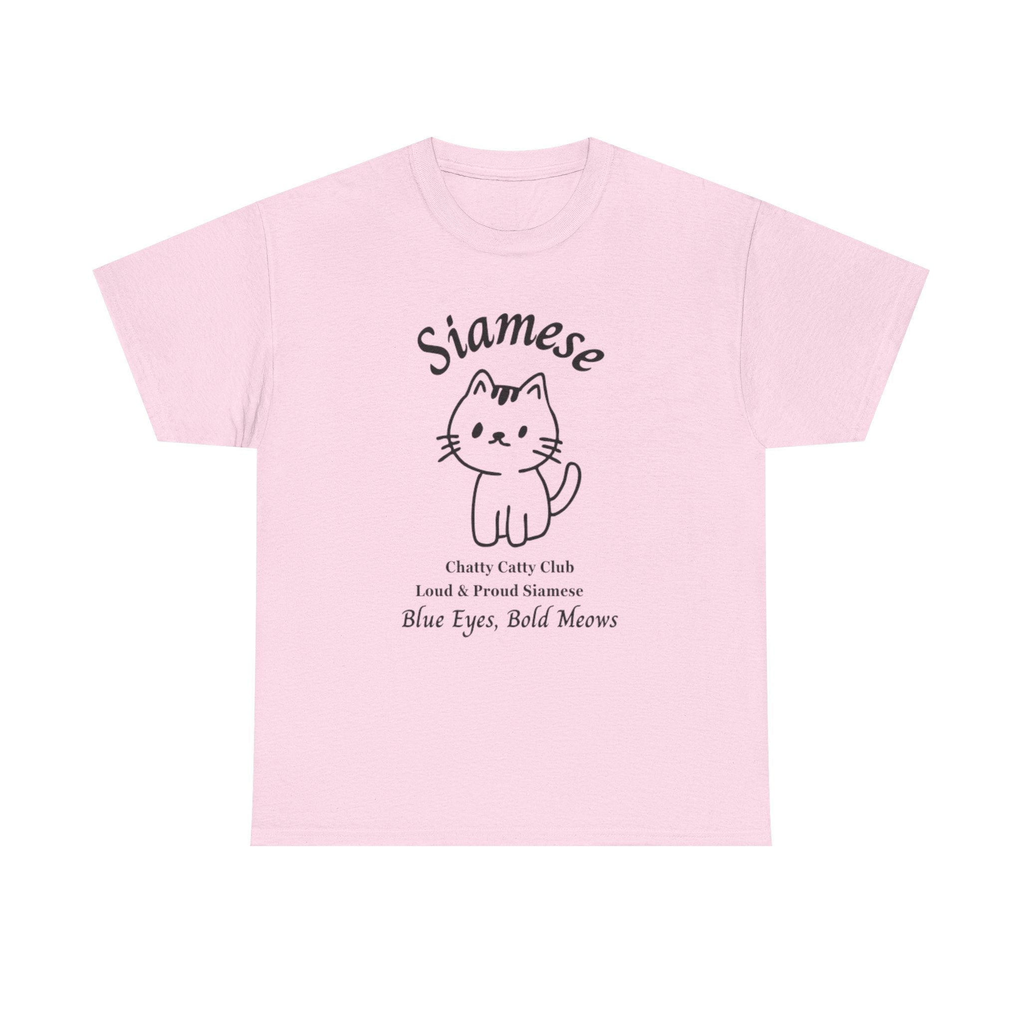 Siamese Cat Lover Tee, Cute Pet Shirt, Unisex T-Shirt for Cat Owners, Gifts for Cat Lovers, Animal Appreciation Wear