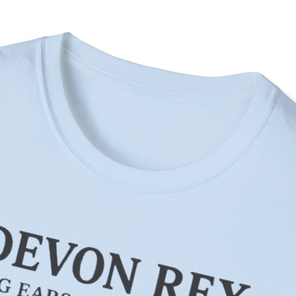Devon Rex Cat T-Shirt, Quirky Pet Lover Gift, Cat Owner Apparel, Funny Cat Shirt, Cute Animal Gift