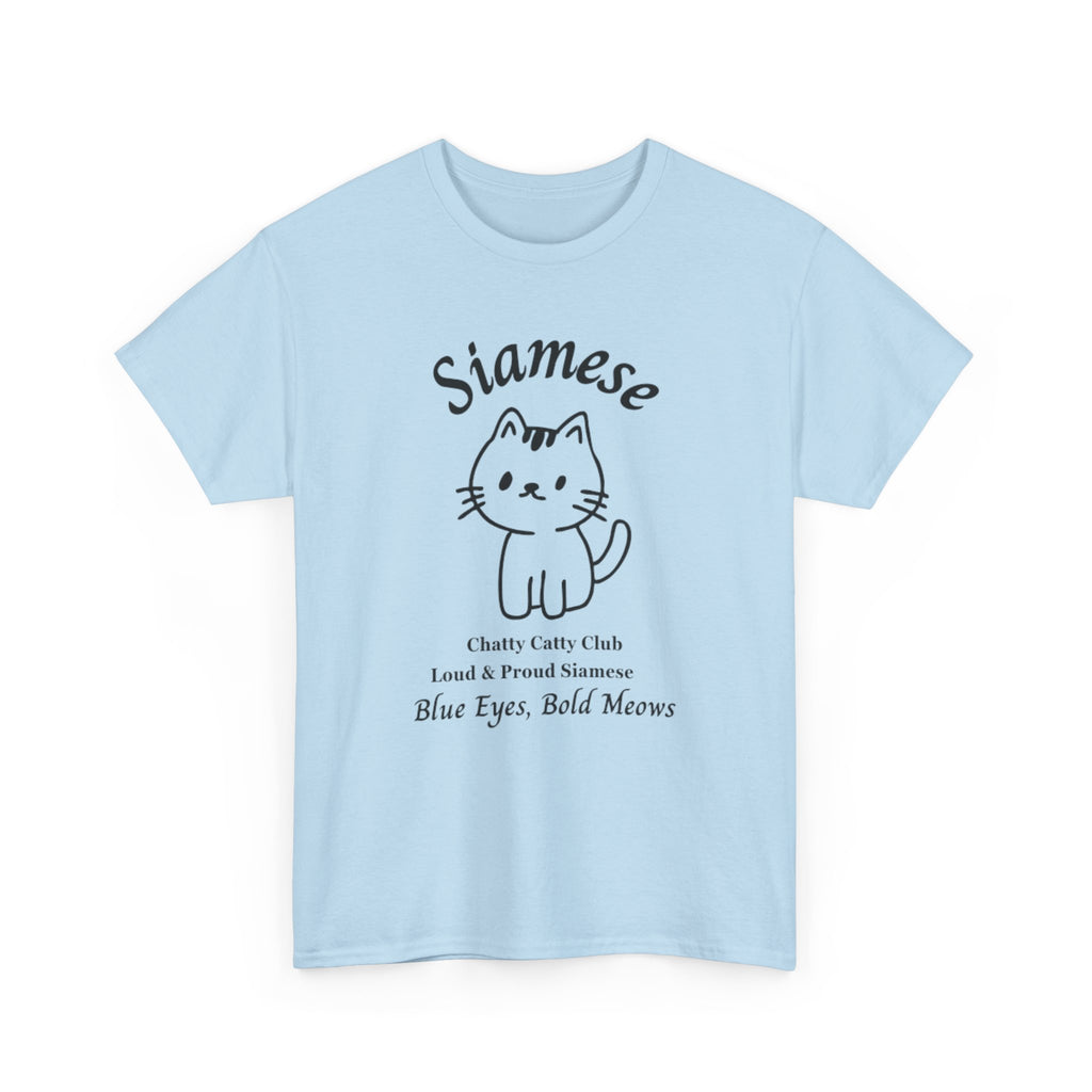 Siamese Cat Lover Tee, Cute Pet Shirt, Unisex T-Shirt for Cat Owners, Gifts for Cat Lovers, Animal Appreciation Wear