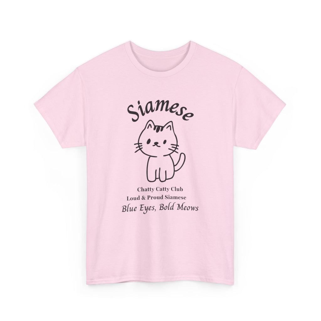Siamese Cat Lover Tee, Cute Pet Shirt, Unisex T-Shirt for Cat Owners, Gifts for Cat Lovers, Animal Appreciation Wear