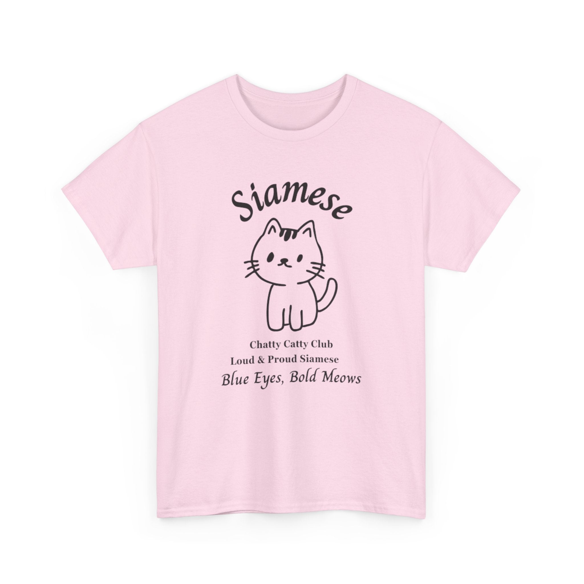 Siamese Cat Lover Tee, Cute Pet Shirt, Unisex T-Shirt for Cat Owners, Gifts for Cat Lovers, Animal Appreciation Wear