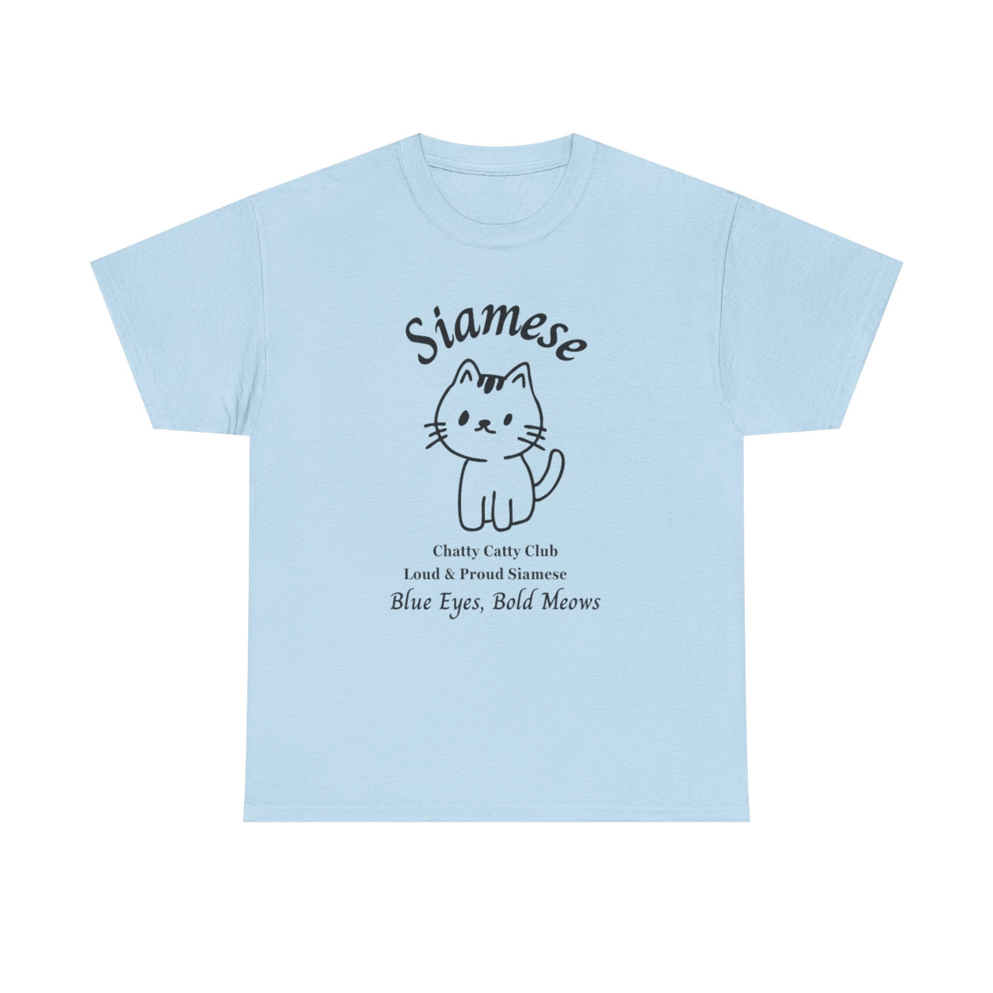 Siamese Cat Lover Tee, Cute Pet Shirt, Unisex T-Shirt for Cat Owners, Gifts for Cat Lovers, Animal Appreciation Wear