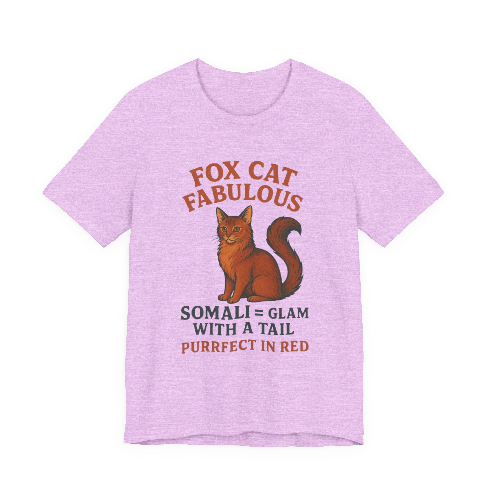 Fox Cat Fabulous Tee, Cat Lover Gift, Unisex T-Shirt, Fun Pet Tee, Purrfect Gift for Animal Lovers