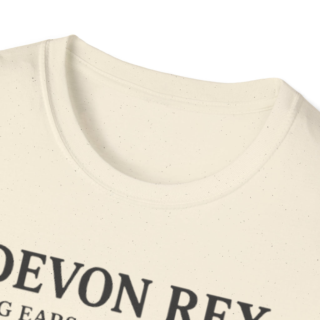 Devon Rex Cat T-Shirt, Quirky Pet Lover Gift, Cat Owner Apparel, Funny Cat Shirt, Cute Animal Gift
