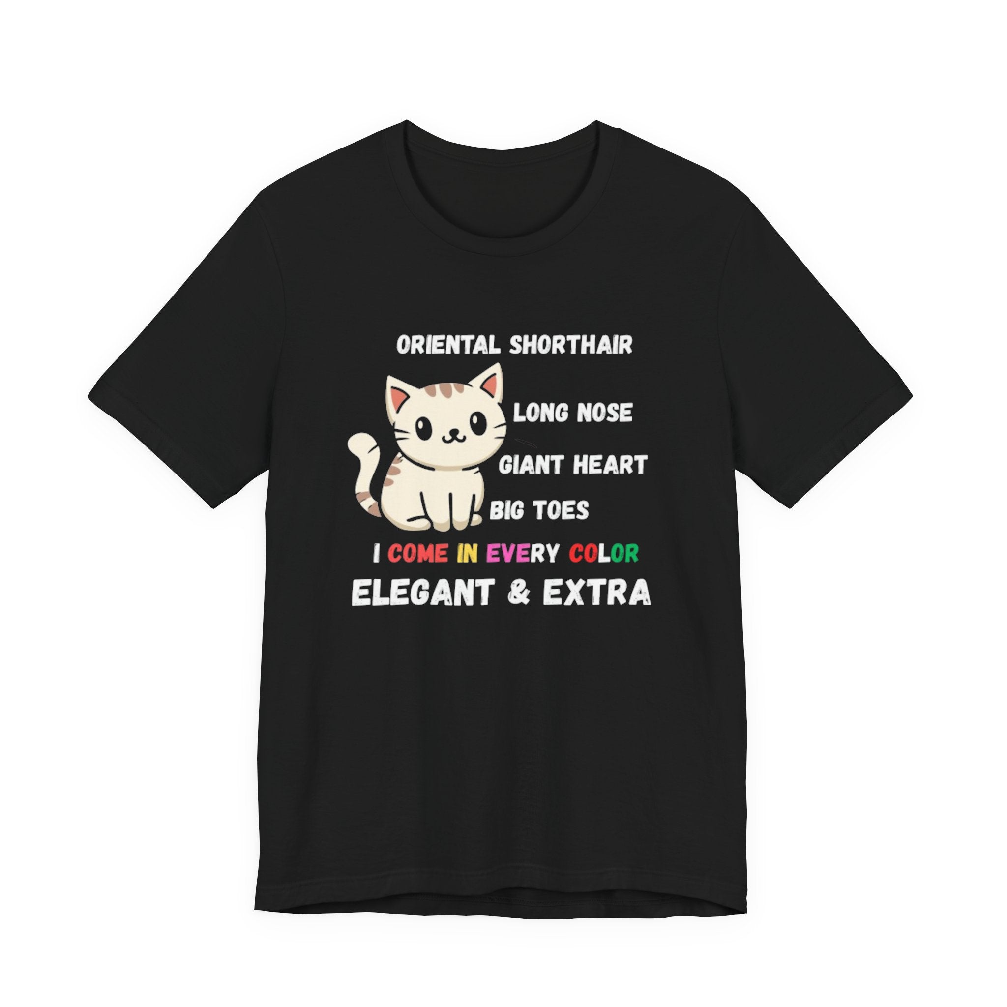 Cute Cat Lover Tee, Perfect Gift for Cat Moms, Pet Owners, Birthday Presents, Casual Wear, Animal Lovers